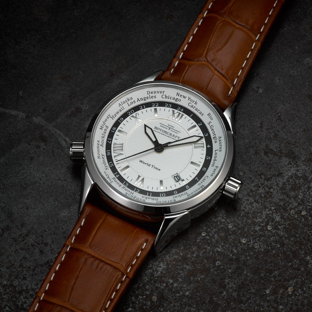 Rotorcraft RC1801 World Time watch