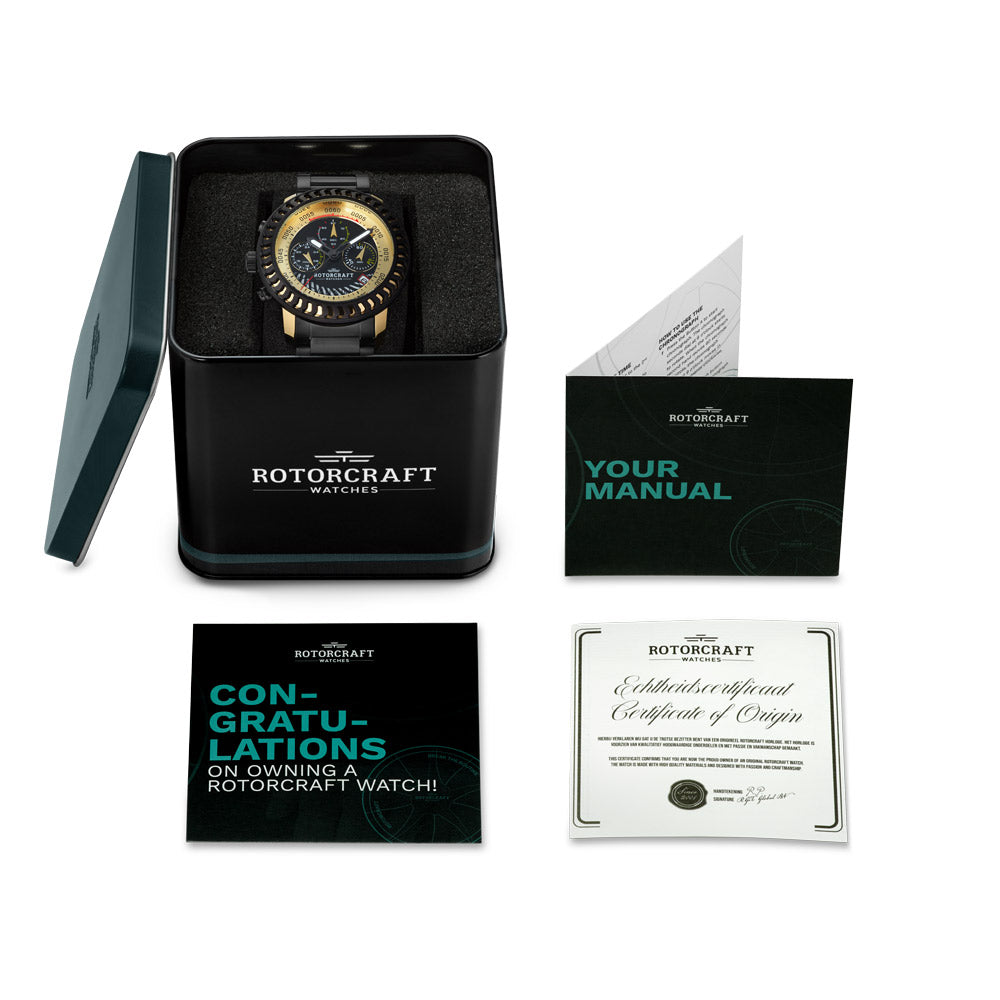 Rotorcraft Engine RC3601 Chrono watch
