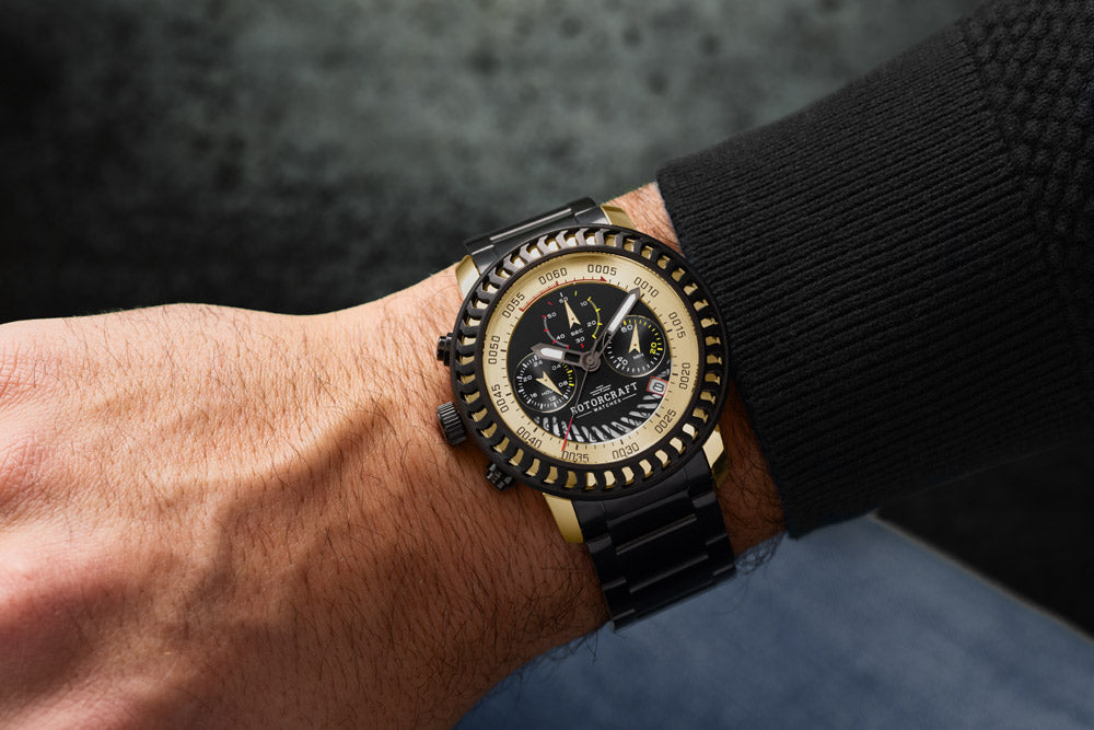 Rotorcraft Engine RC3601 Chrono watch
