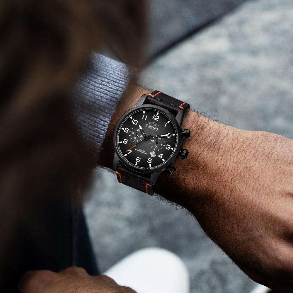 Rotorcraft Base RC1302 Limited Edition Multifunction Dual time watch