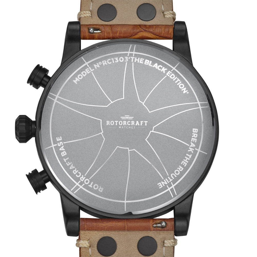 Rotorcraft Base RC1303 Multifunction Dual time watch