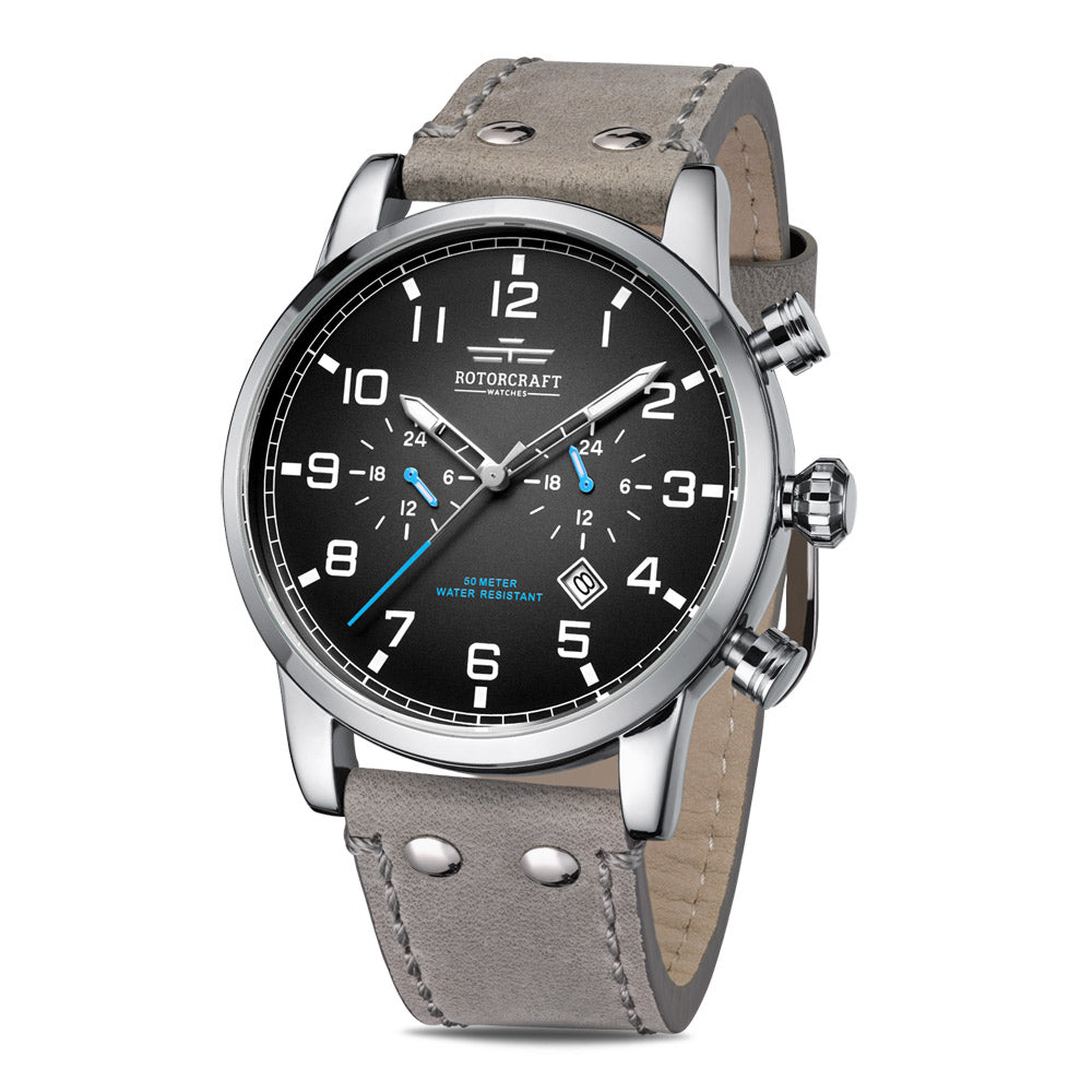 Rotorcraft Base RC1305 Multifunction Dual time watch