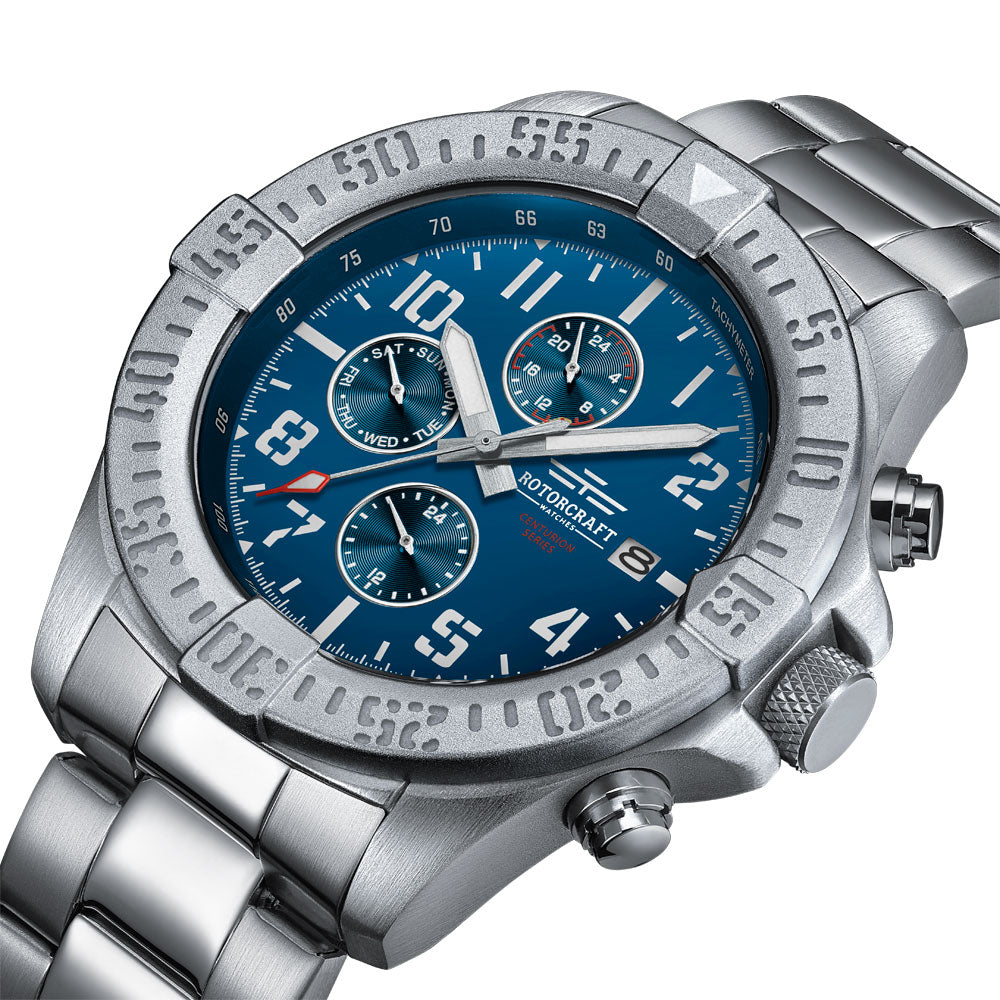 Rotorcraft Centurion RC1105 Multifunction Dual time watch