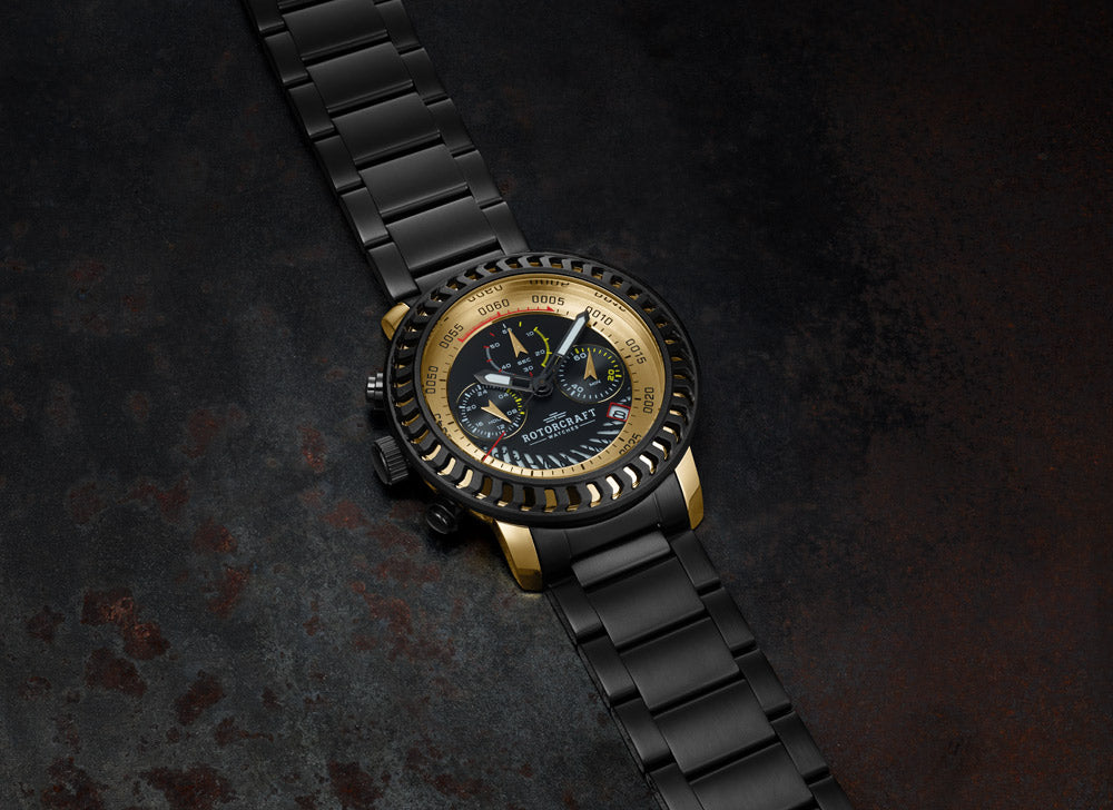 Rotorcraft Engine RC3601 Chrono watch