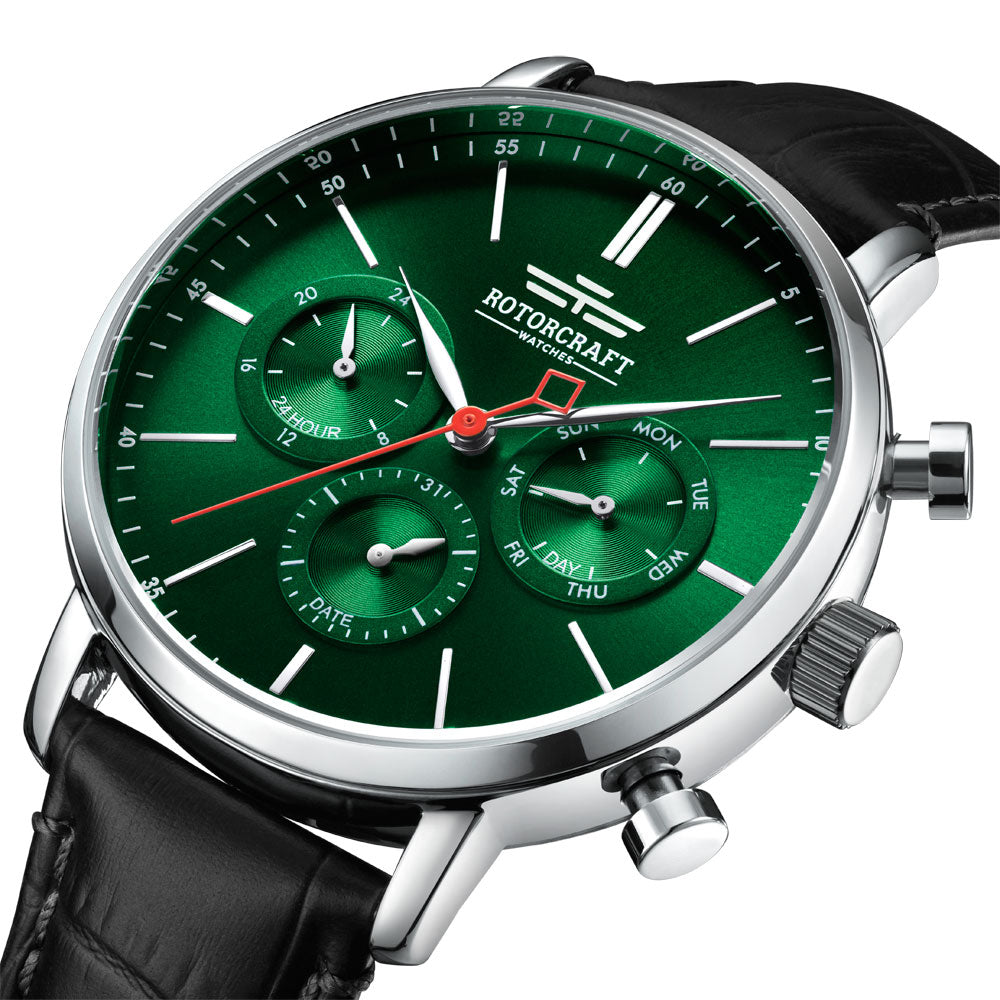 Rotorcraft Generation Classic RC1502 Limited Edition Multifunction watch dial
