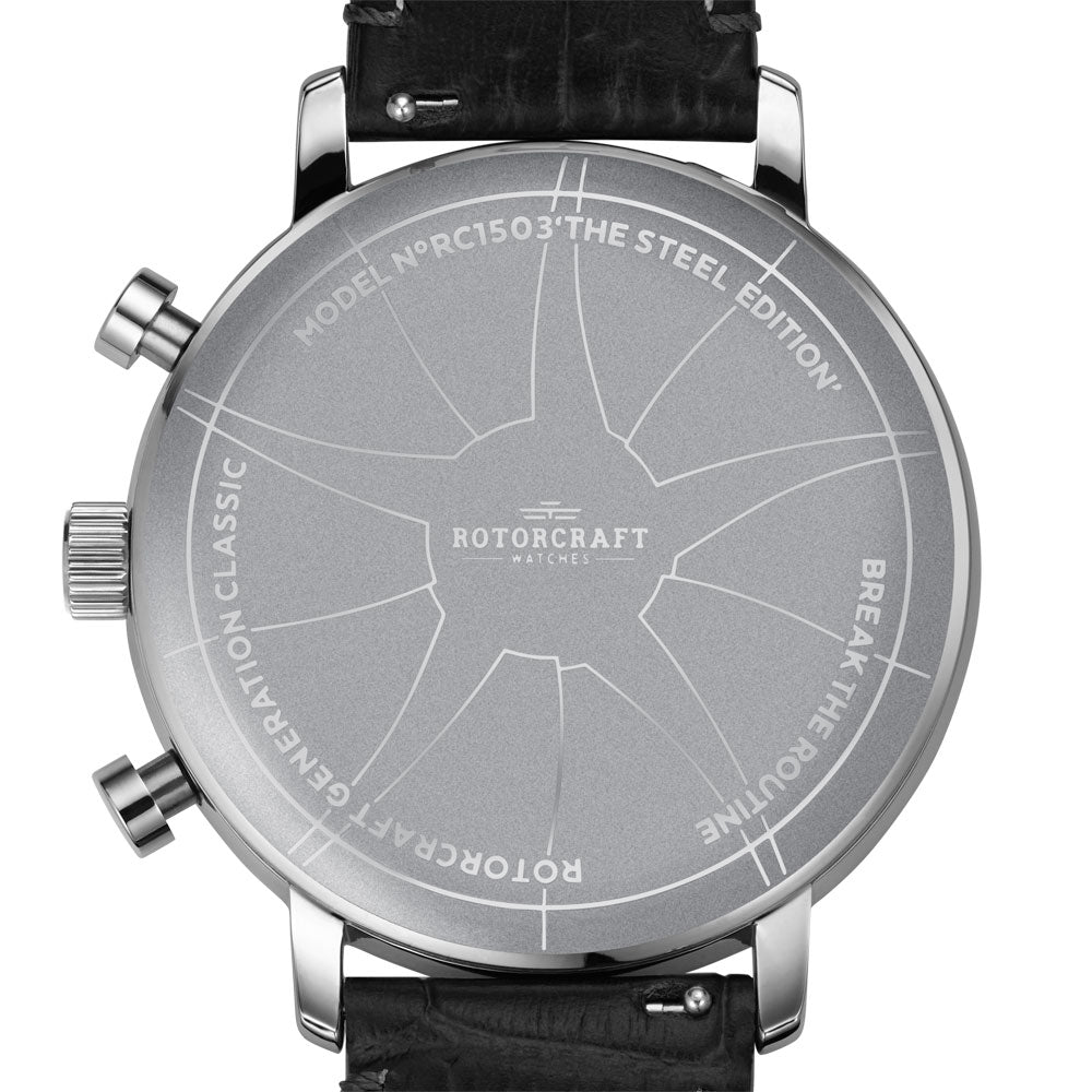 Rotorcraft Generation Classic RC1503 Multifunction watch back